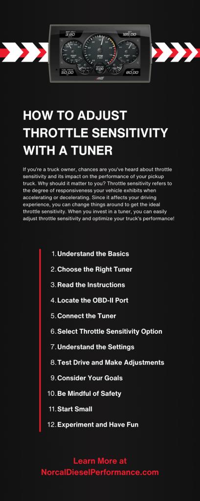 How To Adjust Throttle Sensitivity With a Tuner