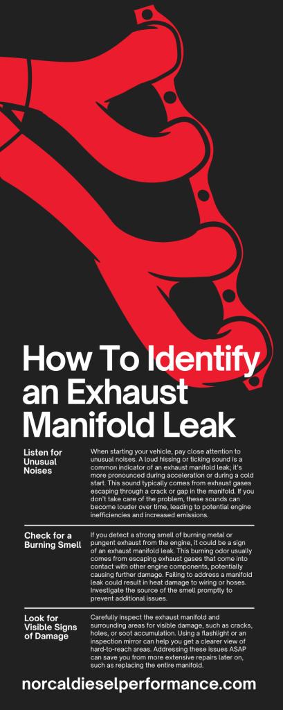 How To Identify an Exhaust Manifold Leak