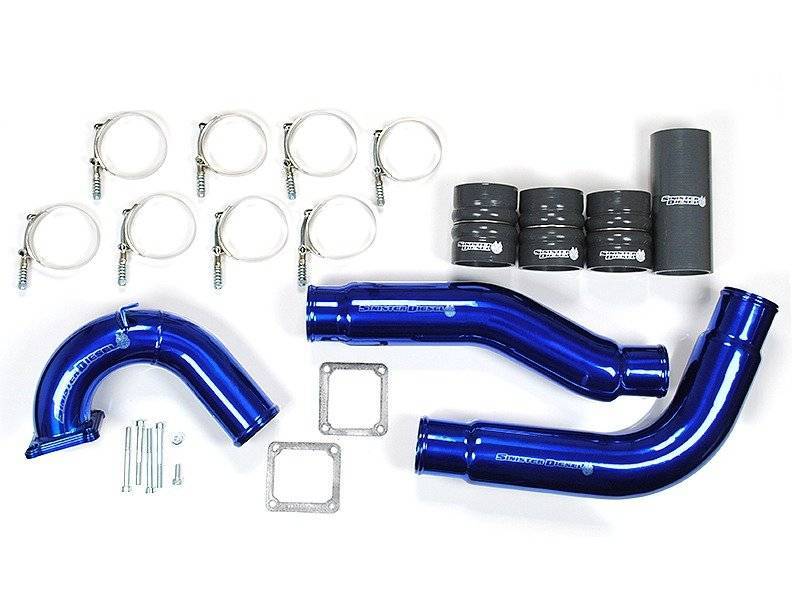 5.9L Diesel Intercooler Charge Pipe Kit & Boots For Dodge Ram Cummins 2003-2007