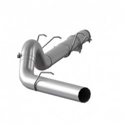 MBRP Exhaust - MBRP Exhaust 5" Cat Back, Single Side Exit, No Muffler, AL