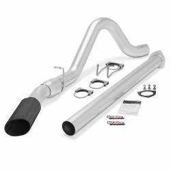 Banks Power - Monster Exhaust System Single Exit Black Tip 11-14 Ford 6.7L F250/F350/450 CCSB-CCLB Banks Power