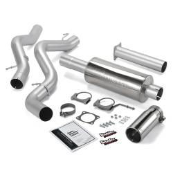 Banks Power - Banks Power Monster Exhaust System, Single Exit, Chrome Tip 48633