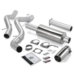 Banks Power - Banks Power Monster Exhaust System, Single Exit, Chrome Round Tip 48941