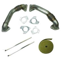 BD Diesel - BD Diesel UpPipes Kit - Chevy 2001-2004 6.6L Duramax LB7 - 1043800