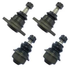 KRYPTONITE PRODUCTS - Kryptonite Upper And Lower Ball Joint Package (for Aftermarket Control Arms) 2001-2010 Chevy GM 1500 2500 3500 8 Lug Trucks Only