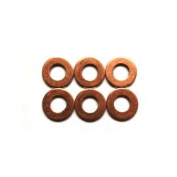 Industrial Injection - Thin copper washer for 12 Valve Cummins Injectors .5MM - Sold Individually