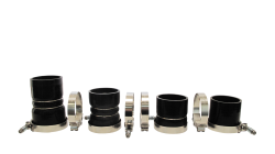 Spoologic - 6.4L 08-10 Ford Powerstroke Upgraded 5 Ply Silicone CAC Intercooler Boot Kit