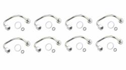 Norcal Diesel Performance Parts - 6.4L 08-10 Ford PowerStroke Diesel Fuel Injector O-Ring Line & Seal Set of 8