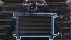 PPE Diesel - Perf Trans Cooler 03-05 GM 6.6L Allison 1000 Purple Clips PPE Diesel