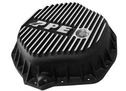 PPE Diesel - Heavy Duty Aluminum Rear Differential Cover GM/Dodge 2500HD/3500HD Brushed PPE Diesel