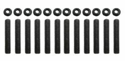 TrackTech Fasteners - TrackTech Exhaust Manifold To Cylinder Head Mounting Studs / Nuts For 89-20 5.9L 6.7L Cummins 12V 24V