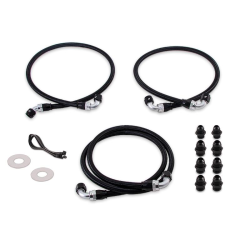 Mishimoto - Mishimoto Transmission Cooler Line Kit Fits Chevy/GMC 6.6L Duramax (LLY/LBZ/LMM) 2006-2010