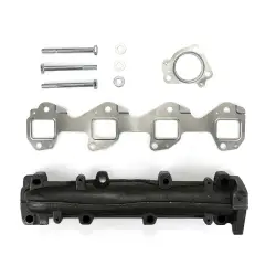 Spoologic - SPOOLOGIC Driver Side Exhaust Manifold Upgrade NO PINCH For 2001-2015 GMC Chevrolet Duramax