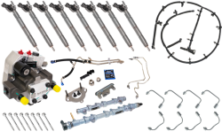 Norcal Diesel Performance Parts - Fuel System Contamination Kit with DCR Conversion Kit for 2017 - 2019 6.7L Powerstroke