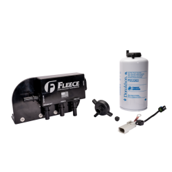 Fleece Performance - Under Bed Fuel Filter Assembly for 17-26 Ford F250-550 Fleece Performance