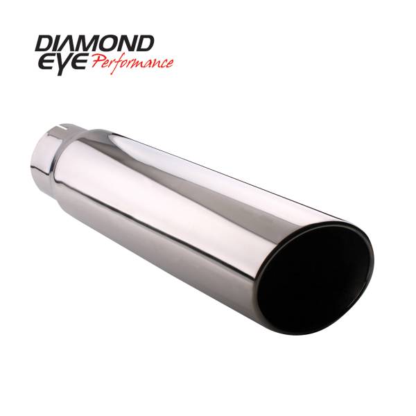 Diamond Eye Performance - Diamond Eye Performance TIP; ROLLED ANGLE CUT; 5in. ID X 5in. OD X 12in. LONG; 304 STAINLESS 5512RA