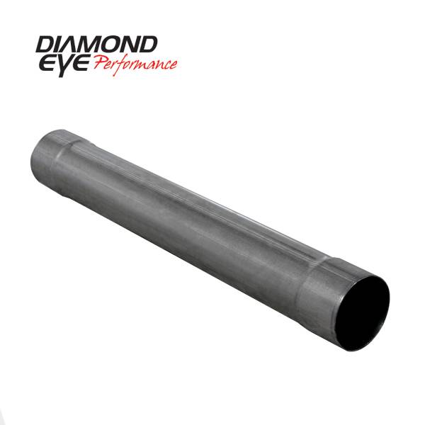 Diamond Eye Performance - Diamond Eye Performance PERFORMANCE DIESEL EXHAUST PART-4in. 409 STAINLESS STEEL PERFORMANCE MUFFLER REP 510209