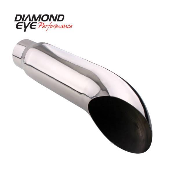 Diamond Eye Performance - Diamond Eye Performance TIP; TURN DOWN; 4in. ID X 5in. OD X 18in. LONG; 304 STA 4418TD