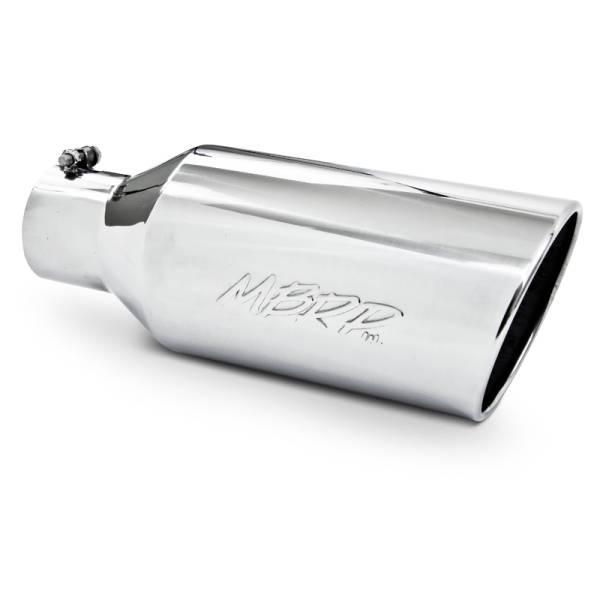 MBRP Exhaust - MBRP Exhaust Tip, 7" O.D., Rolled End, 4" inlet 18" in length, T304 T5126
