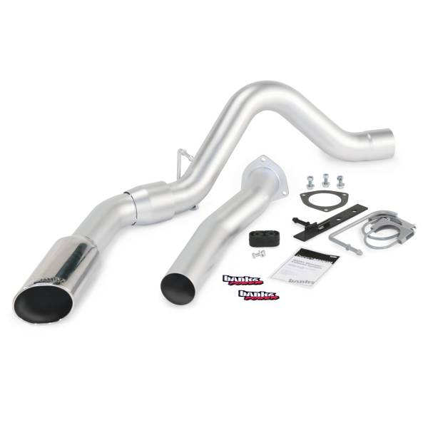 Banks Power - Banks Power Monster Exhaust System, Single Exit, Chrome Tip 47784