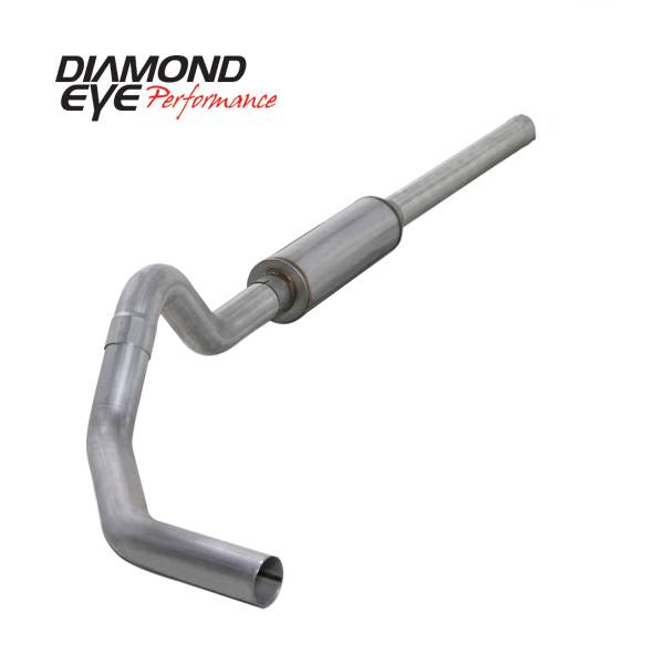 Diamond Eye Performance - Diamond Eye Performance 2004.5-2007.5 DODGE 5.9L CUMMINS 2500/3500 (ALL CAB AND BED LENGTHS)-4in. ALUMIN K4234A