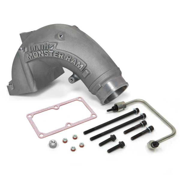 Banks Power - Banks Power Monster-Ram Intake Elbow Kit with Fuel Line, 3.5 inch Natural 42788