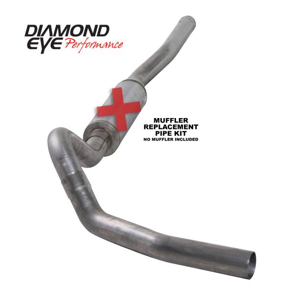 Diamond Eye Performance - Diamond Eye Performance 2006-2007.5 CHEVY/GMC 6.6L DURAMAX 2500/3500 (ALL CAB AND BED LENGTHS) 4in. 409 K4122S-RP