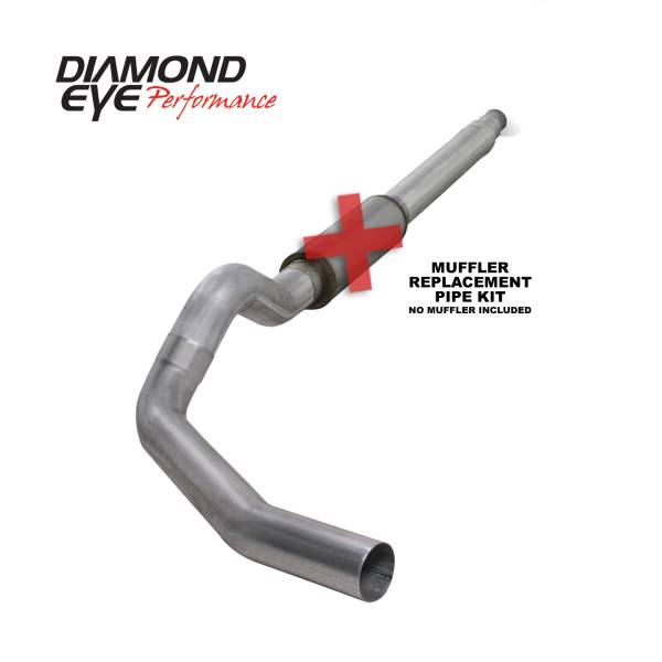 Diamond Eye Performance - Diamond Eye Performance 1994-1997.5 FORD 7.3L POWERSTROKE F250/F350 (ALL CAB AND BED LENGTHS) 5in. ALUMI K5316A-RP