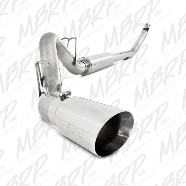 MBRP Exhaust - MBRP Exhaust 4" Turbo Back, Single Side (94-97 Hanger HG6100 req.), T304