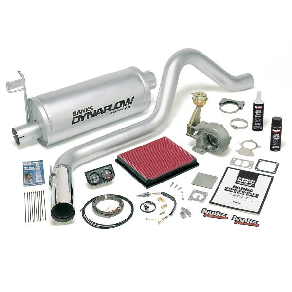 Banks Power - Banks Power Stinger Bundle, Power System with Single Exit Exhaust, Chrome Tip 49275