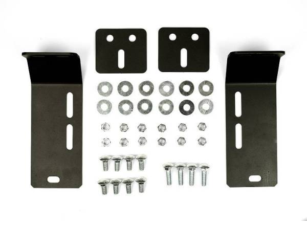 Sinister Diesel - Sinister Diesel OBS to 2010 (6.4L) Bumper Conversion Brackets for 1991-1998 Ford Superduty