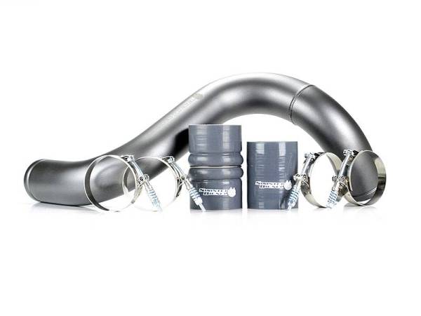 Sinister Diesel - Sinister Diesel Cold Side Charge Pipe for 2003-2007 Ford Powerstroke 6.0L (Gray)
