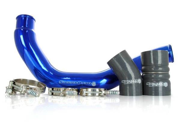 Sinister Diesel - Sinister Diesel Hot Side Charge Pipe for 2003-2007 Ford Powerstroke 6.0L