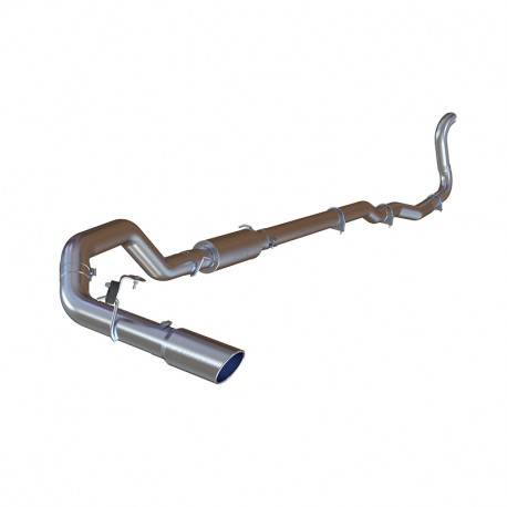 MBRP Exhaust - MBRP Exhaust 4" Turbo Back, Single Side Exit (2WD only), AL