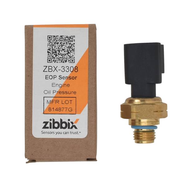 Zibbix - Zibbix EOP Engine Oil Pressure Sensor For Cummins Freightliner Kenworth ISX ISM ISL ISB