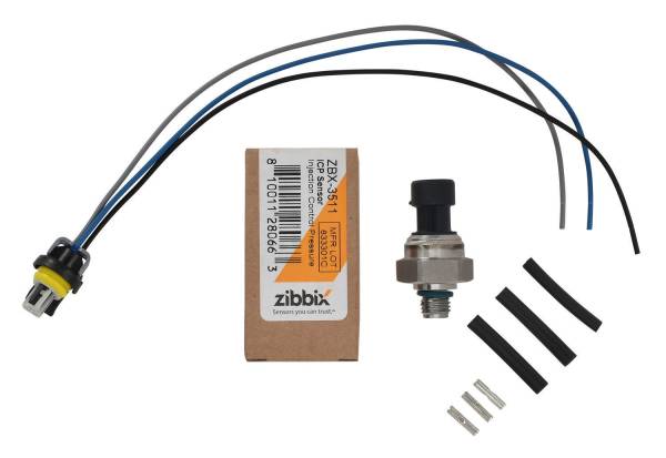 Zibbix - Zibbix ICP Injection Control Pressure Sensor & Connector Kit 2003-2004 6.0L VT365