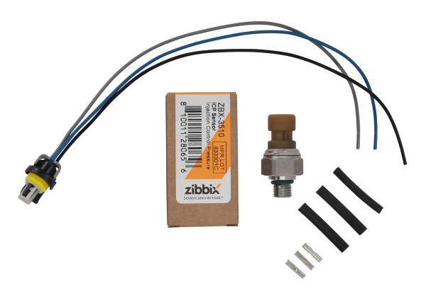 Zibbix - Zibbix ICP Injection Control Pressure Sensor & Connector Kit 2004.5-2007 6.0L VT365