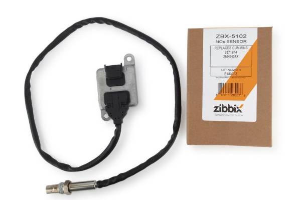 Zibbix - Zibbix NOx Nitrogen Oxide Sensor Outlet For 6.7L 10-15 Cummins ISB 11.9L 15L ISX