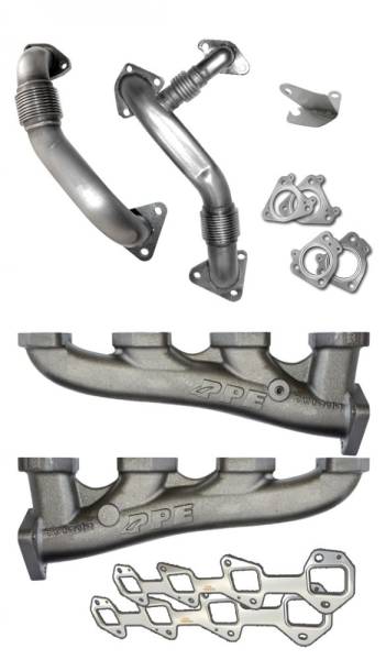 PPE Diesel - Manifolds And Up-Pipes GM 02-04 Ca Y-Pipe LB7 PPE Diesel
