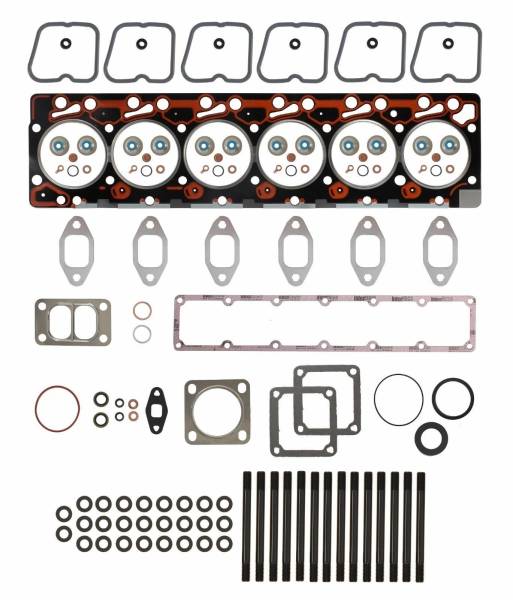 TrackTech Fasteners - TrackTech Complete Top End Cylinder Head Gasket / Studs Service Kit For 89-98 5.9L Cummins 12V