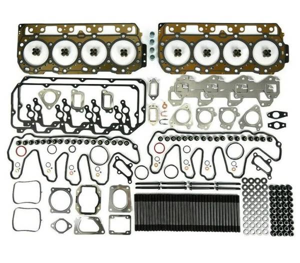 TrackTech Fasteners - TrackTech Complete Top End Cylinder Head Gasket / Studs Service Kit For 07.5-10 Duramax LMM