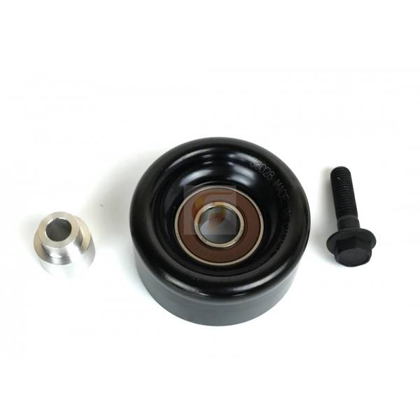 Fleece Performance - Cummins Dual Pump Idler Pulley Spacer and Bolt For use with FPE-34022 Fleece Performance