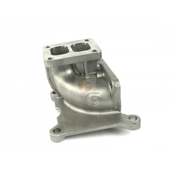 Fleece Performance - 4.4 Inch Stainless Steel T4 Duramax Turbo Pedestal without Wastegate Fleece Performance