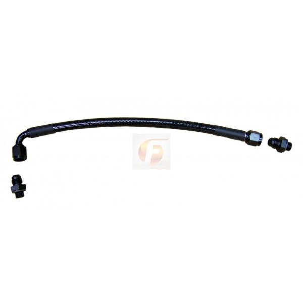 Fleece Performance - 2003-2016 Cummins Turbo Oil Feed Line Kit For S300 and S400 Turbos in 2nd Gen Location Fleece Performance