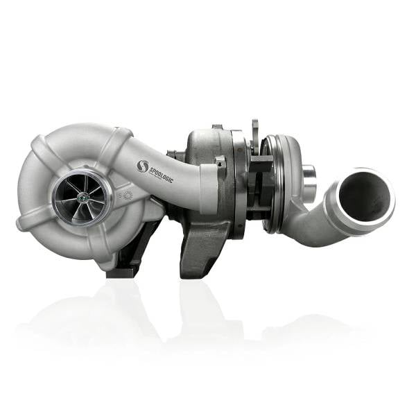 Spoologic - SPOOLOGIC V2S Compound Turbocharger With Billet Wheel Fits 08-10 6.4L Ford Powerstroke