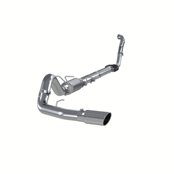 MBRP Exhaust - MBRP Exhaust 4" Turbo Back, Single Side Exit (Aluminized 3" downpipe) T409 S6218409