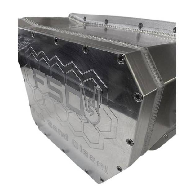 Full Send Diesel - 47/48RE Temperature Control Transmission Pan Full Send Diesel