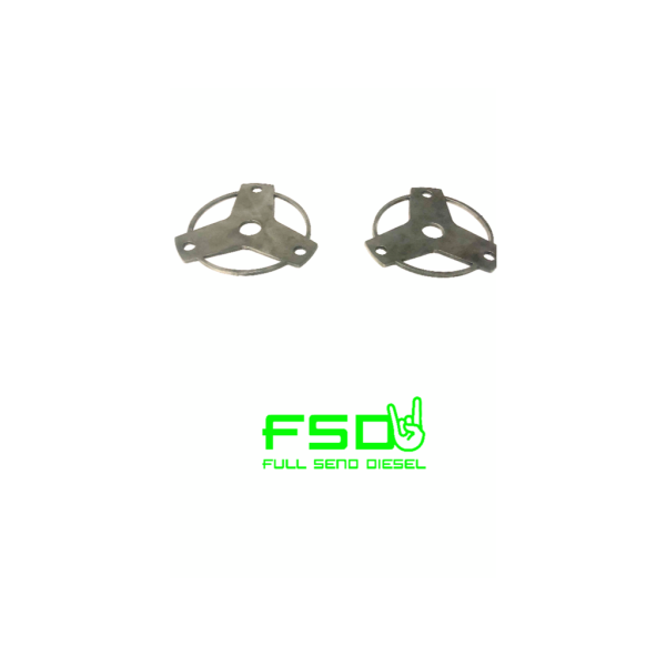 Full Send Diesel - 94-13 Dodge Cummins Shock Tower Delete Plates Full Send Diesel