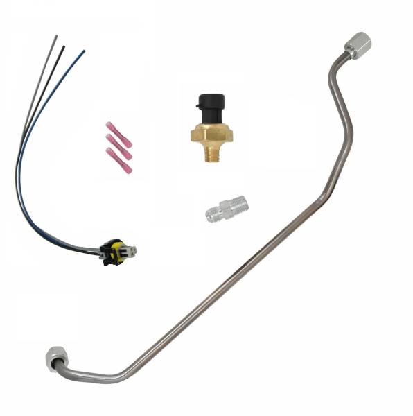 Norcal Diesel Performance Parts - Exhaust Backpressure Sensor Tube and Connector Kit for 94-97 Ford 7.3L