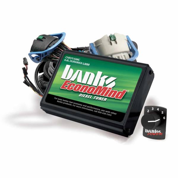 Banks Power - Economind Diesel Tuner (PowerPack Calibration) W/Switch 07-10 Chevy 6.6L LMM Banks Power